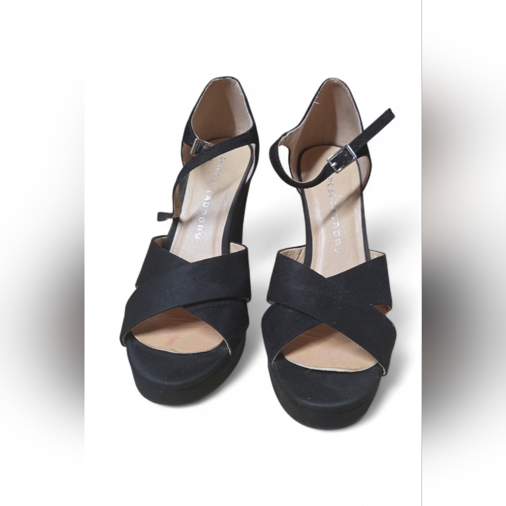 Black Strappy Heels